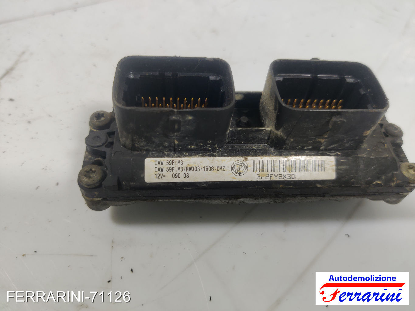 Centralina Motore FIAT PUNTO 188 1.2 60 2000-2009 55181132, IAW59FM3