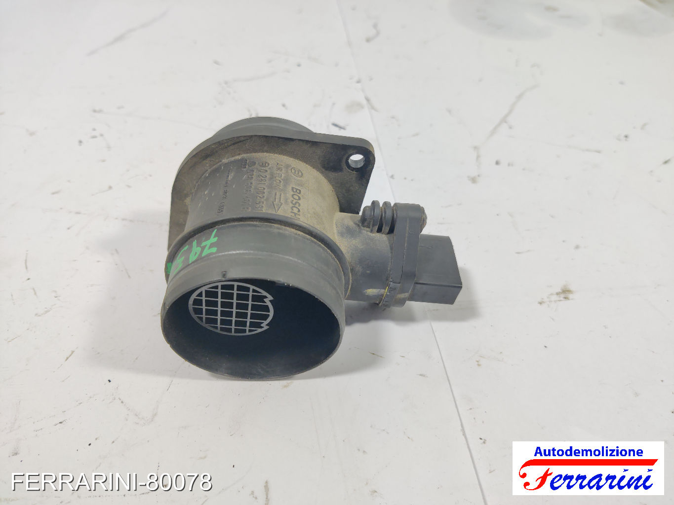 Debimetro AUDI A3 SPORTBACK 8PA 1.9 TDI 2004-2010 038906461B, 0281002531 6