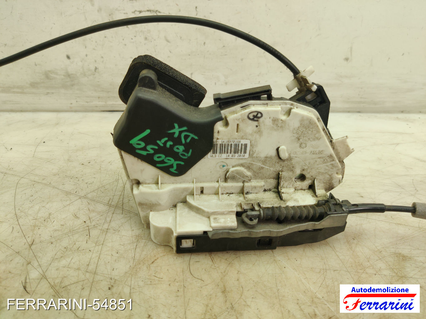 Serratura Porta VW POLO 6C1, 6R1 2009-2023 destro, dx, posteriore, post 13
