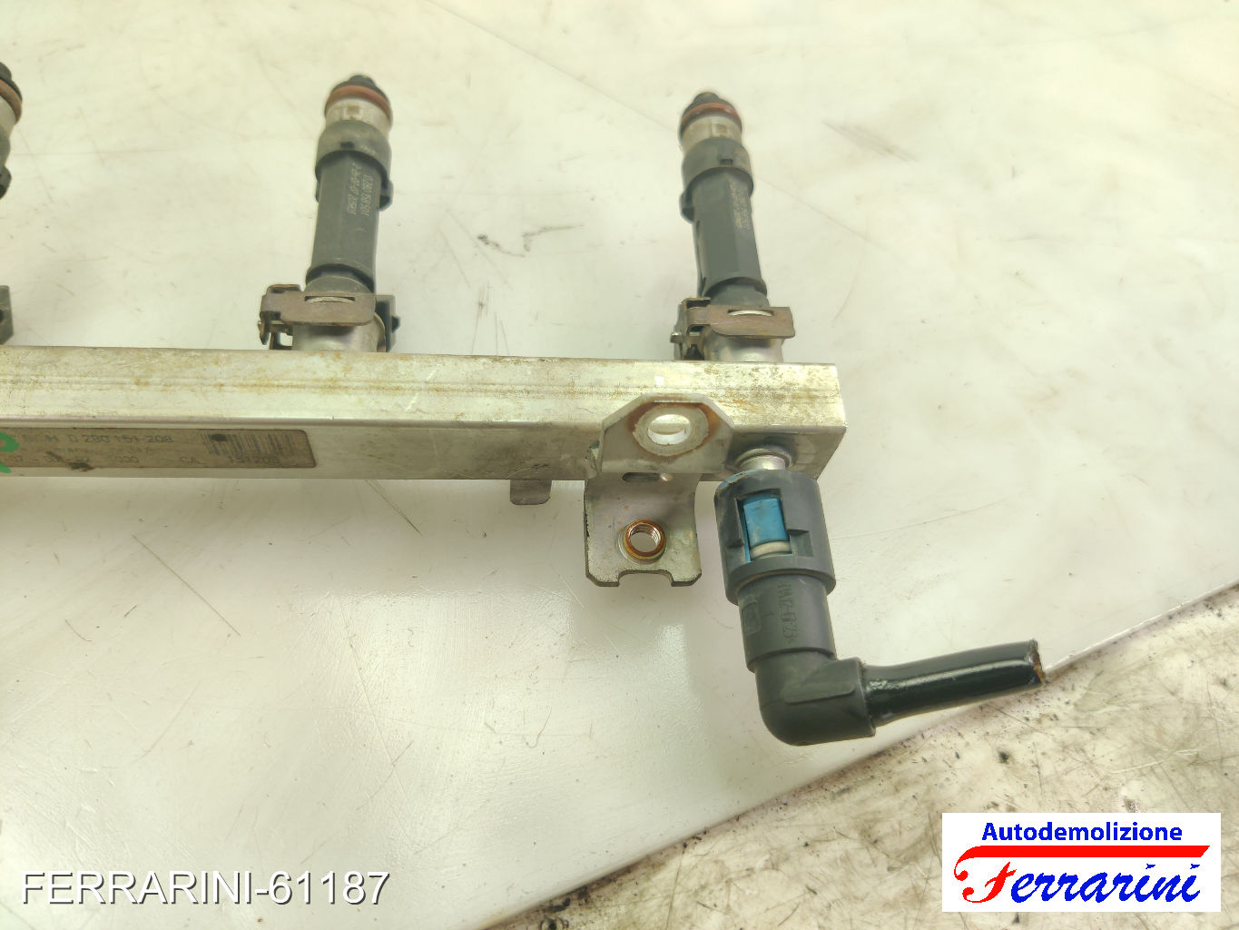 Flauto Iniettori OPEL CORSA D S07 1.2 2010-2014 24420542, 0280158501 8