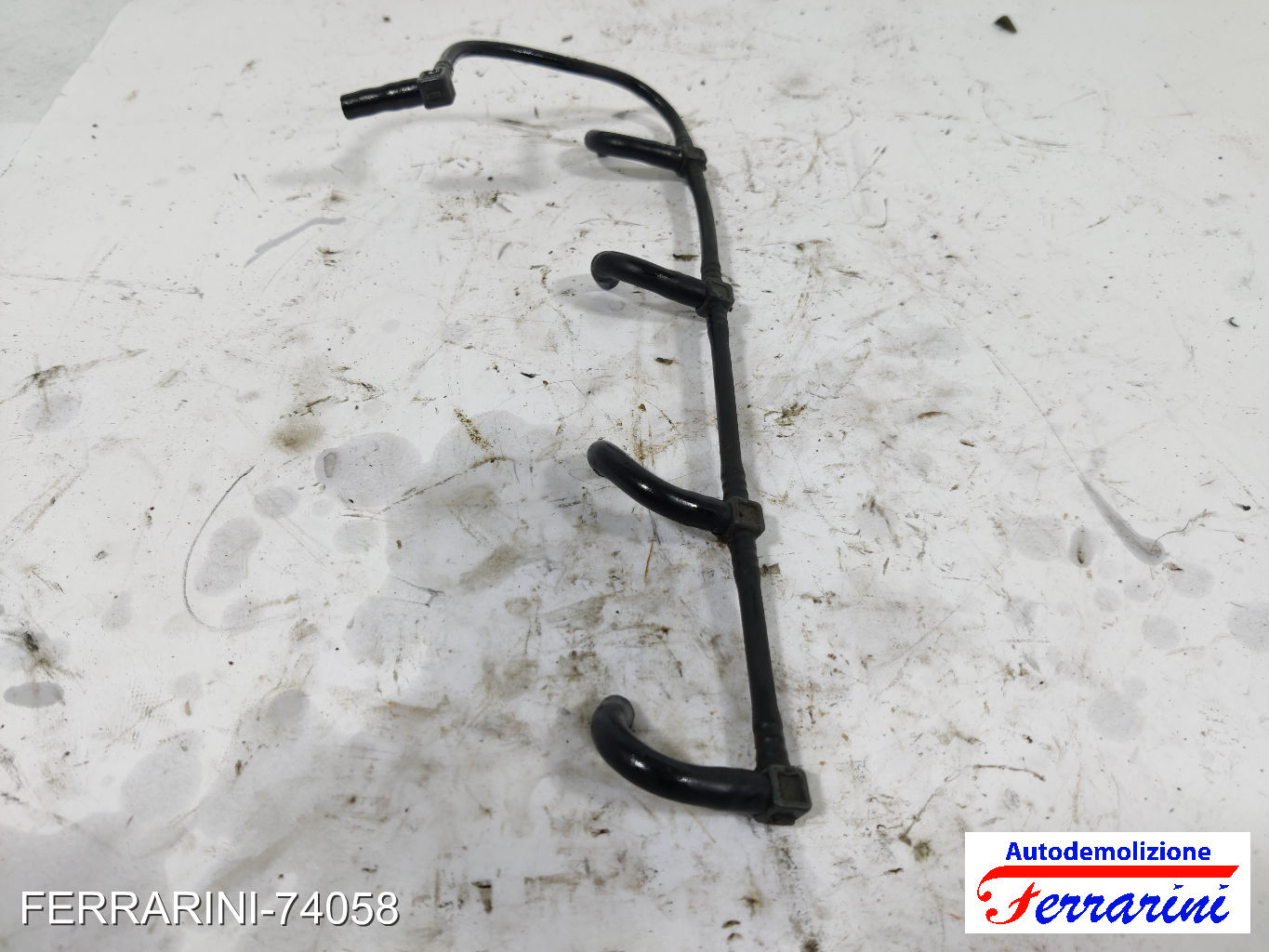 tubo recupero gasolio iniettori K9K F7 RENAULT SCENIC 2 JM0/1 1.5 DCI 2003-2005