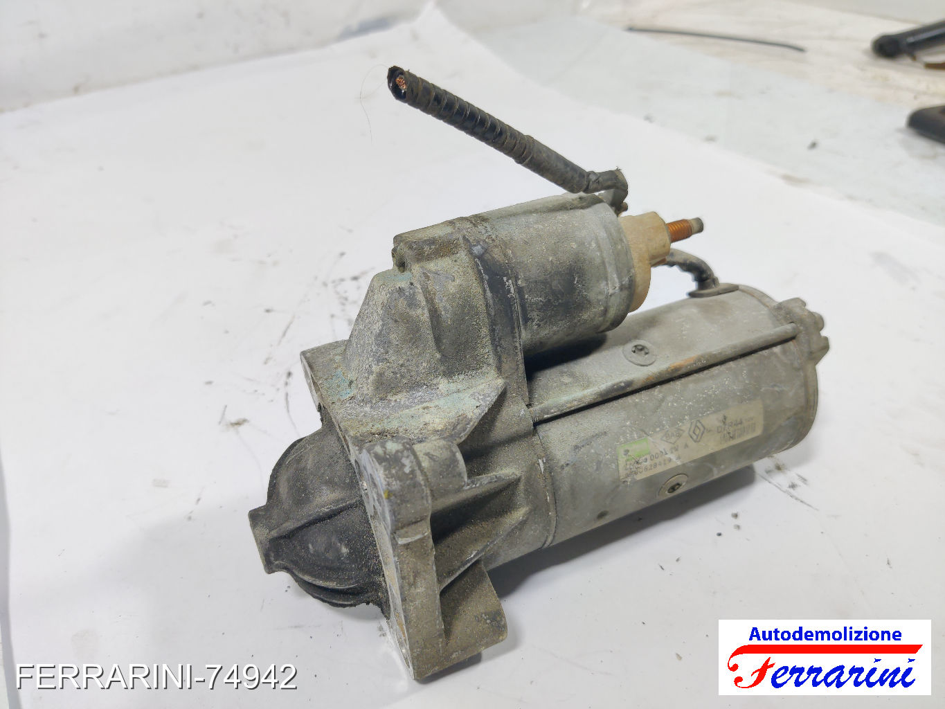 Motorino Avviamento OPEL VIVARO A X83 1.9 DTI 2001-2014 7700116260, 8200331251