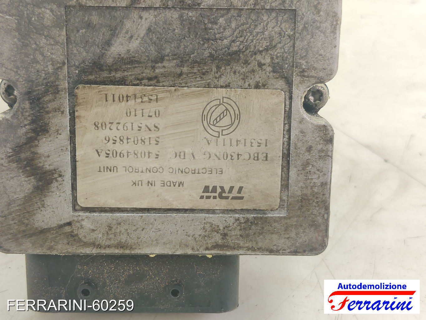 Centralina Pompa Abs ALFA ROMEO 159 939 1.9 JTDM 16V 2005-2011 51804856 7
