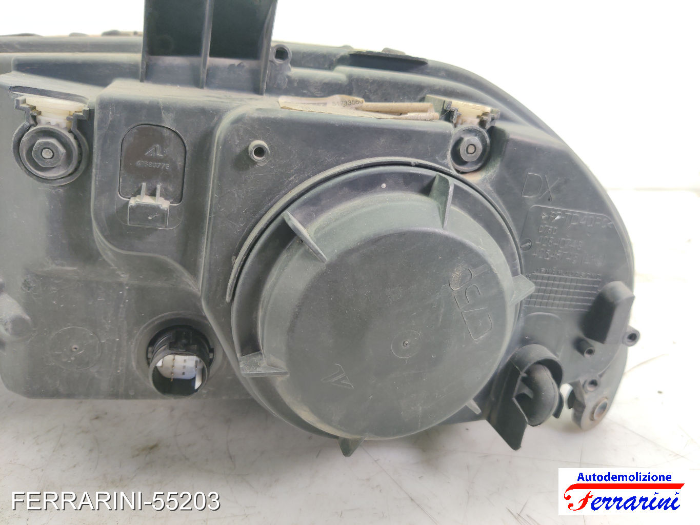 Faro Anteriore FIAT CROMA 194 2005-2011 destro, dx 51801265, 51816980, 51733560 6