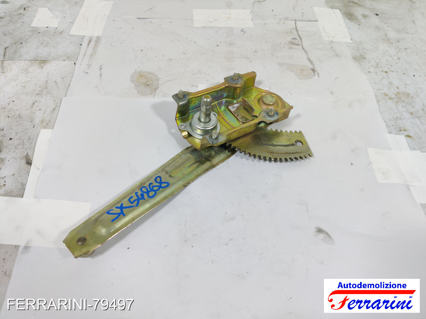 Alzavetro HYUNDAI ATOS MX 2003-2008 sinistro, sx, posteriore, post 8340102000