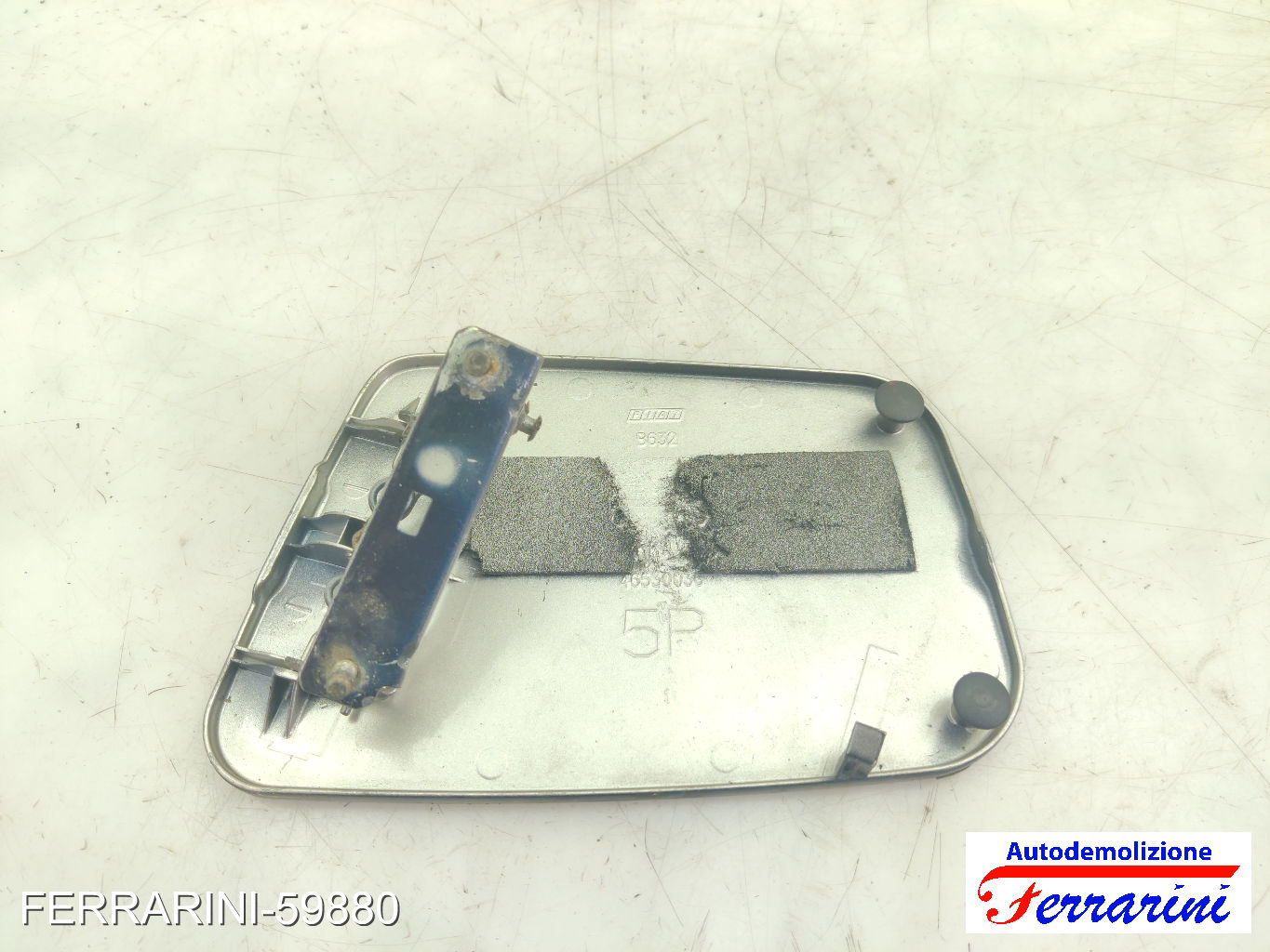 Sportellino Carburante FIAT PUNTO 188 2003-2012 647 GRIGIO STEEL MET 6