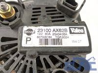 Alternatore NISSAN MICRA 3 K12 1.2 16V 2003-2010 23100AX62B, 607009184, AX62B
