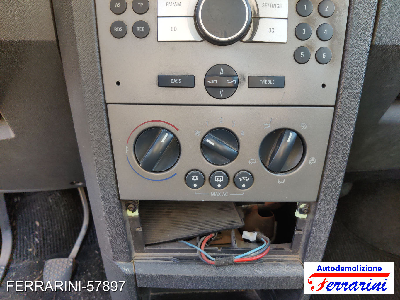 Opel Meriva A X03 1.3 CDTI 75CV 2003-2010