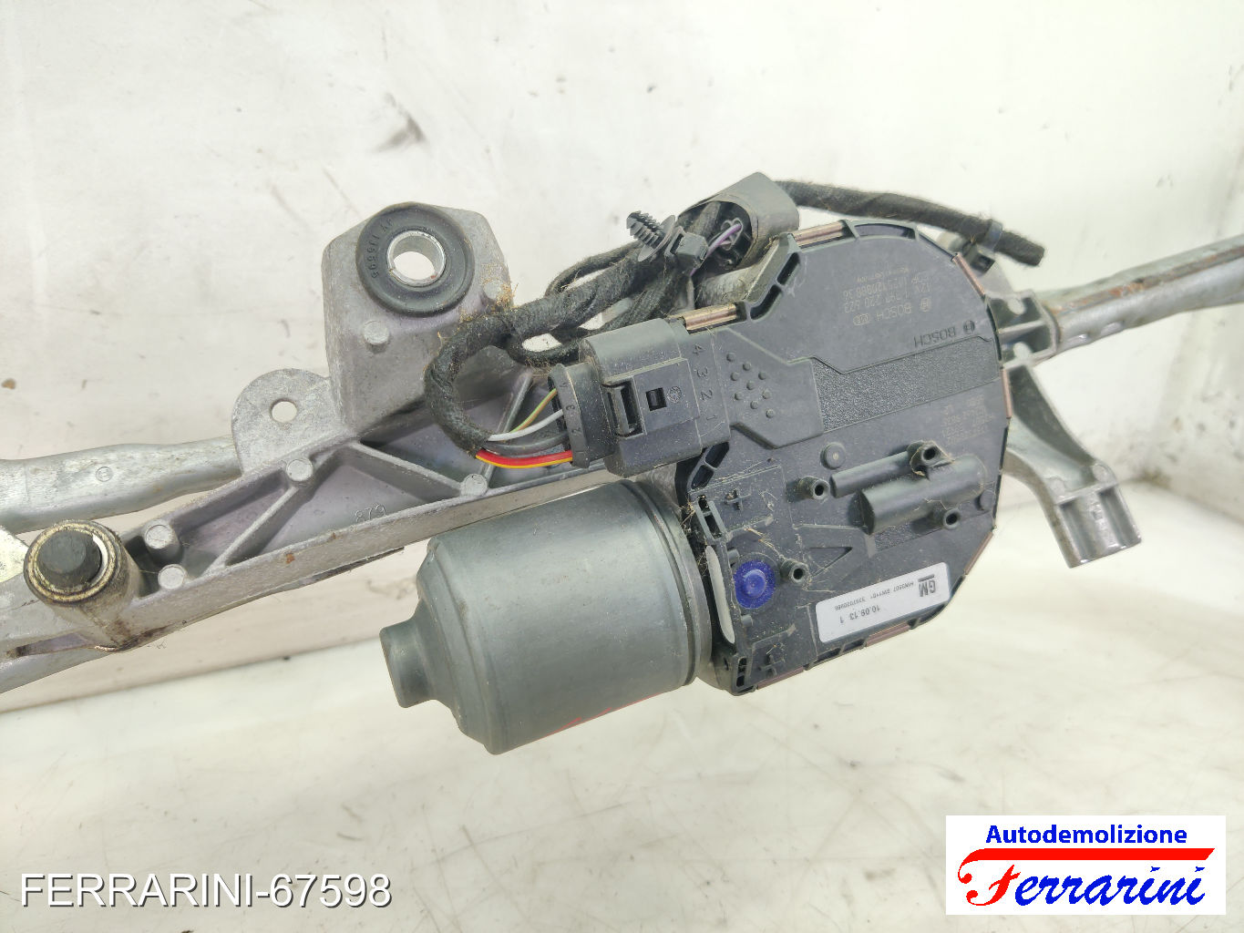 Spazzacqua Motorino Tergicristallo OPEL ASTRA J P10 2009-2015 anteriore 9