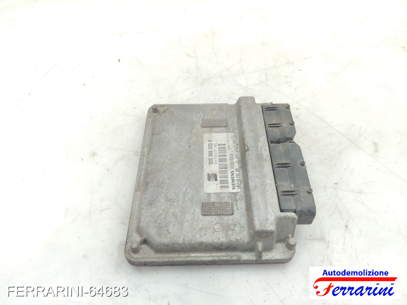 Centralina Motore VW POLO 9A, 9N 1.2 12V 2001-2007 03E906033D, 5WP40192, 090702