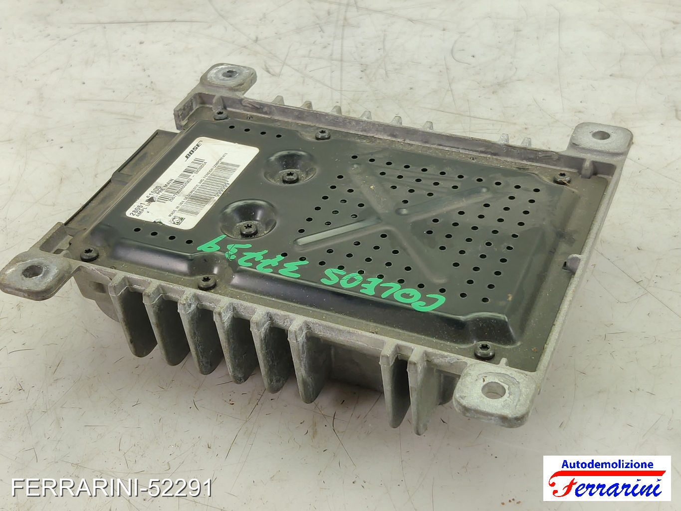 Amplificatore audio RENAULT KOLEOS 1 HY 2008-2023 2806161000