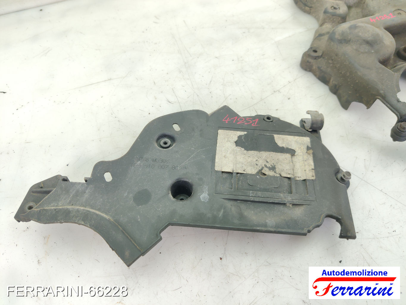 certer coperchio distribuzione F6JA FORD FIESTA 5 JD, JH 1.4 TDCI 2001-2008 6