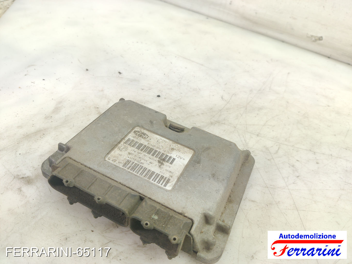 Centralina Motore FIAT SEICENTO 600 287 1.1 1998-2010 73501877, HW204, IAW4AFM7