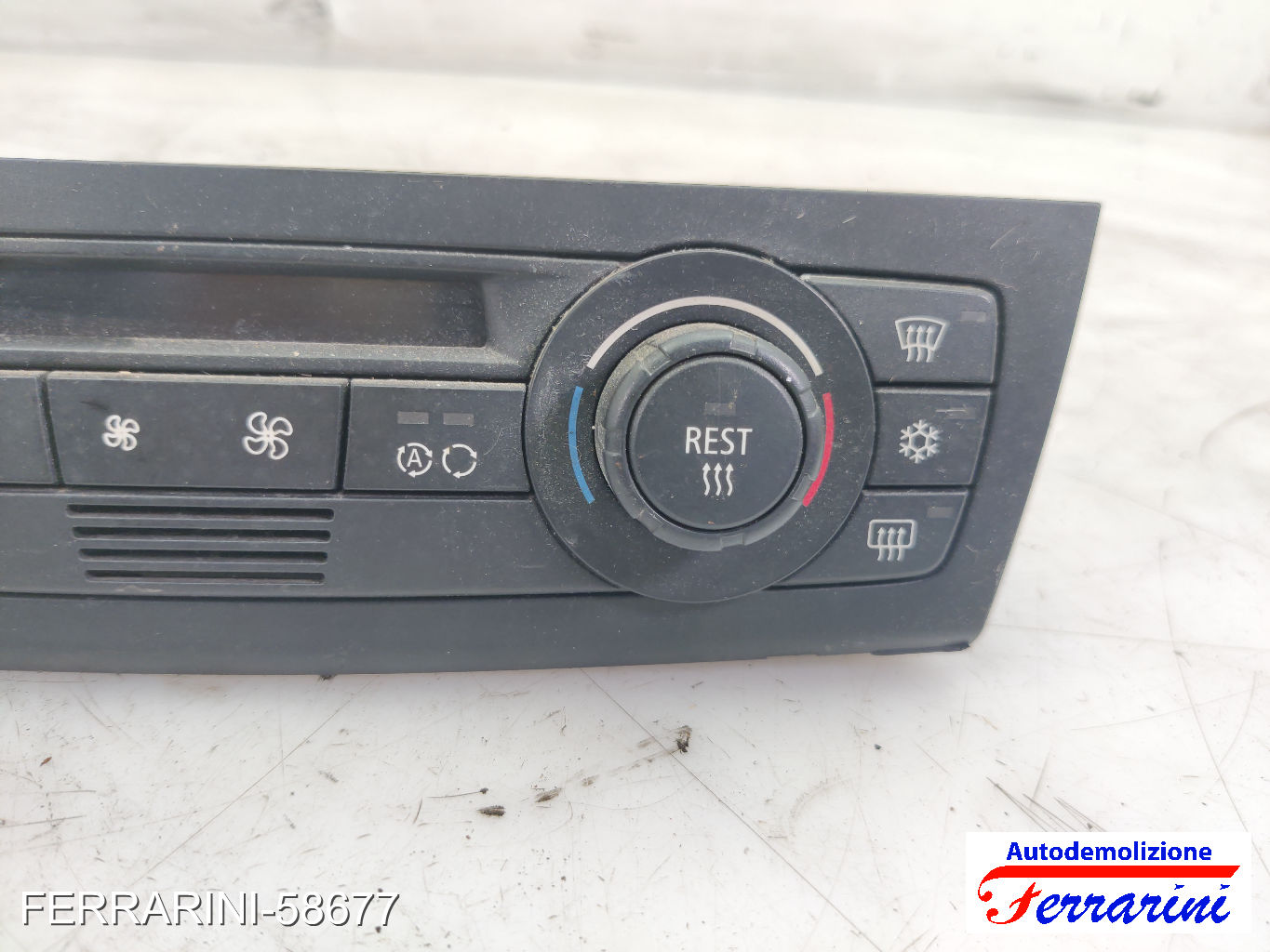 automatico bizona Tastiera Clima BMW SERIE 1 E87 2004-2011 anteriore, frontale 10