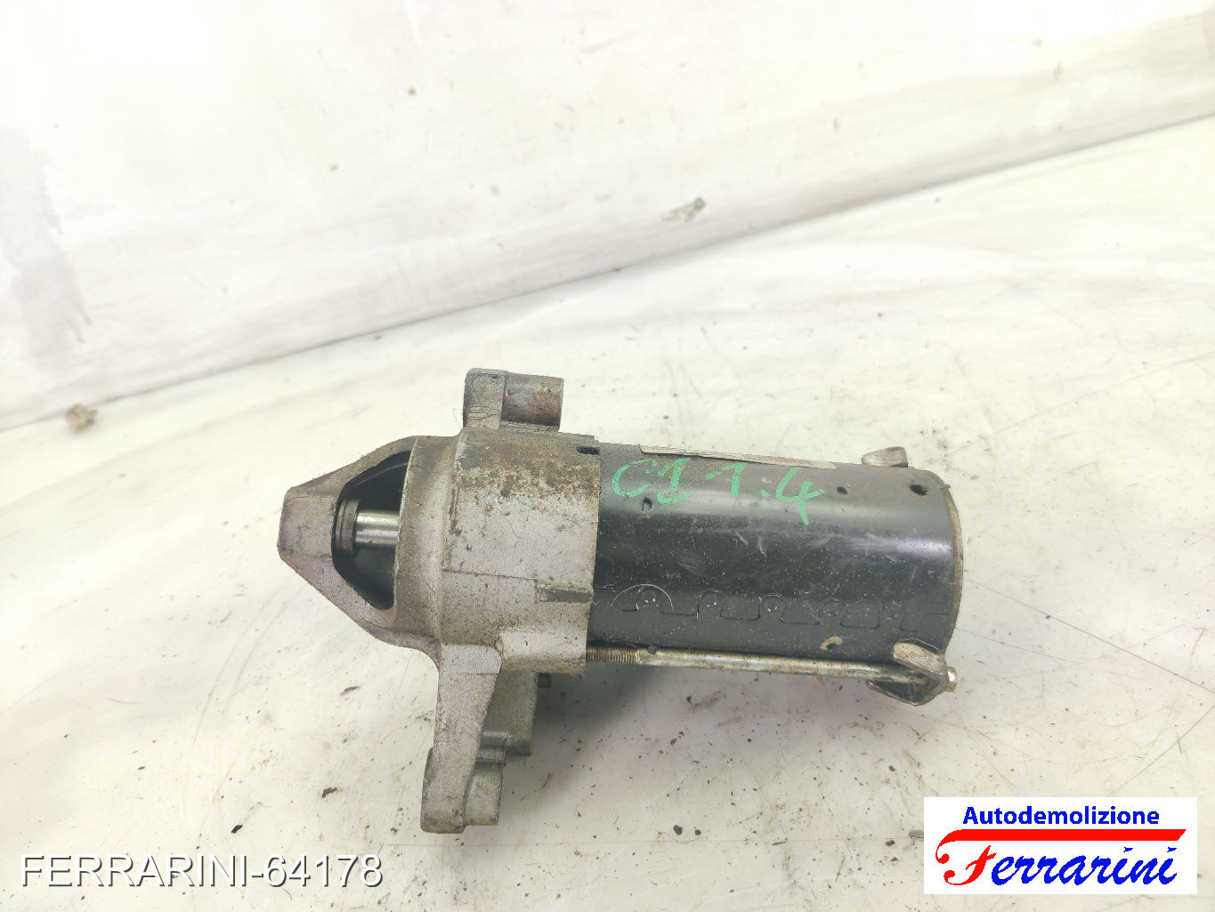 Motorino Avviamento CITROEN C2 JM 1.4 HDI 2003-2009 5802FG, 9688268480, 1213257