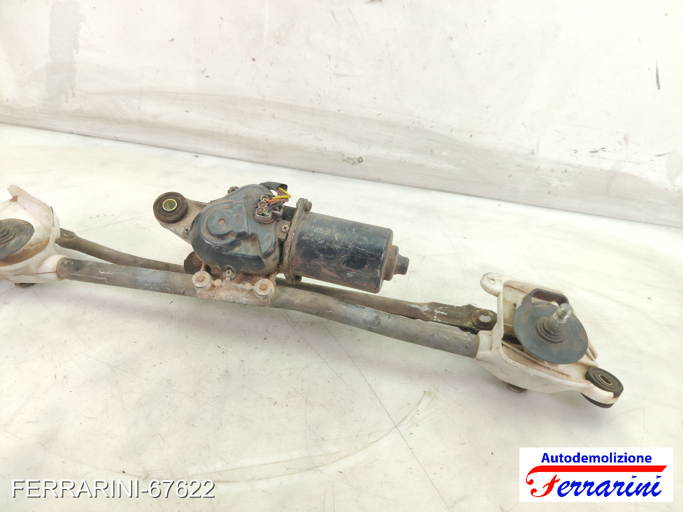 Spazzacqua Motorino Tergicristallo NISSAN MICRA 3 K12 2003-2010 anteriore