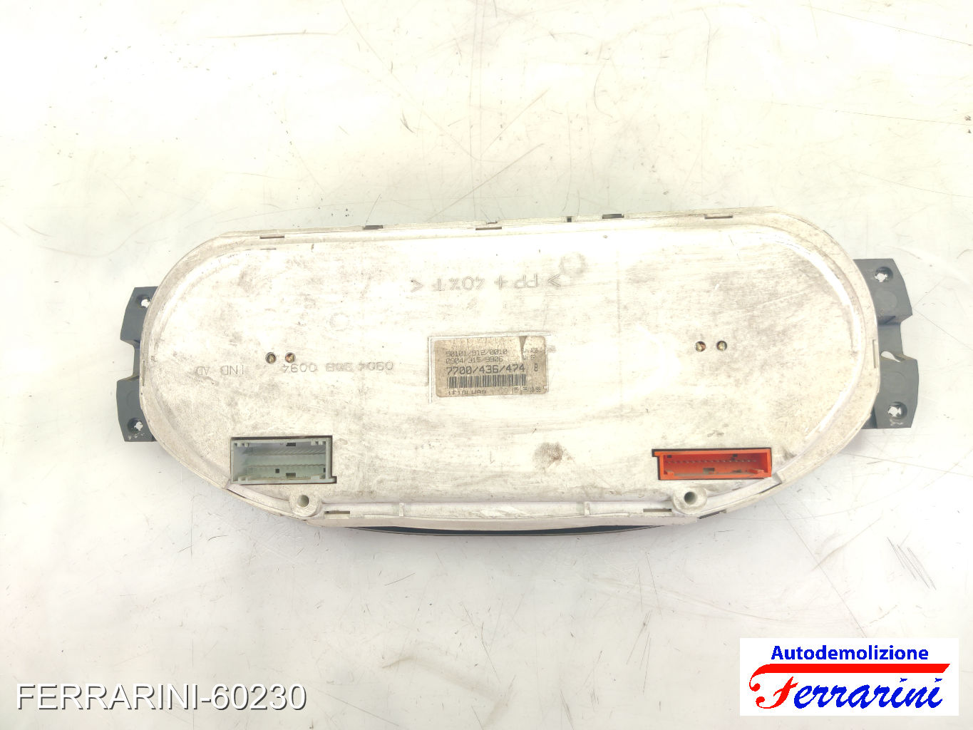Quadro Contachilometri RENAULT KANGOO KC0/1 1.2 16V 2001-2023 7700436474
