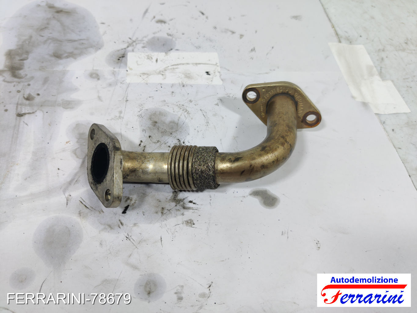 tubo tubazione egr AVB VW PASSAT VARIANT 3B6 1.9 TDI 2000-2005