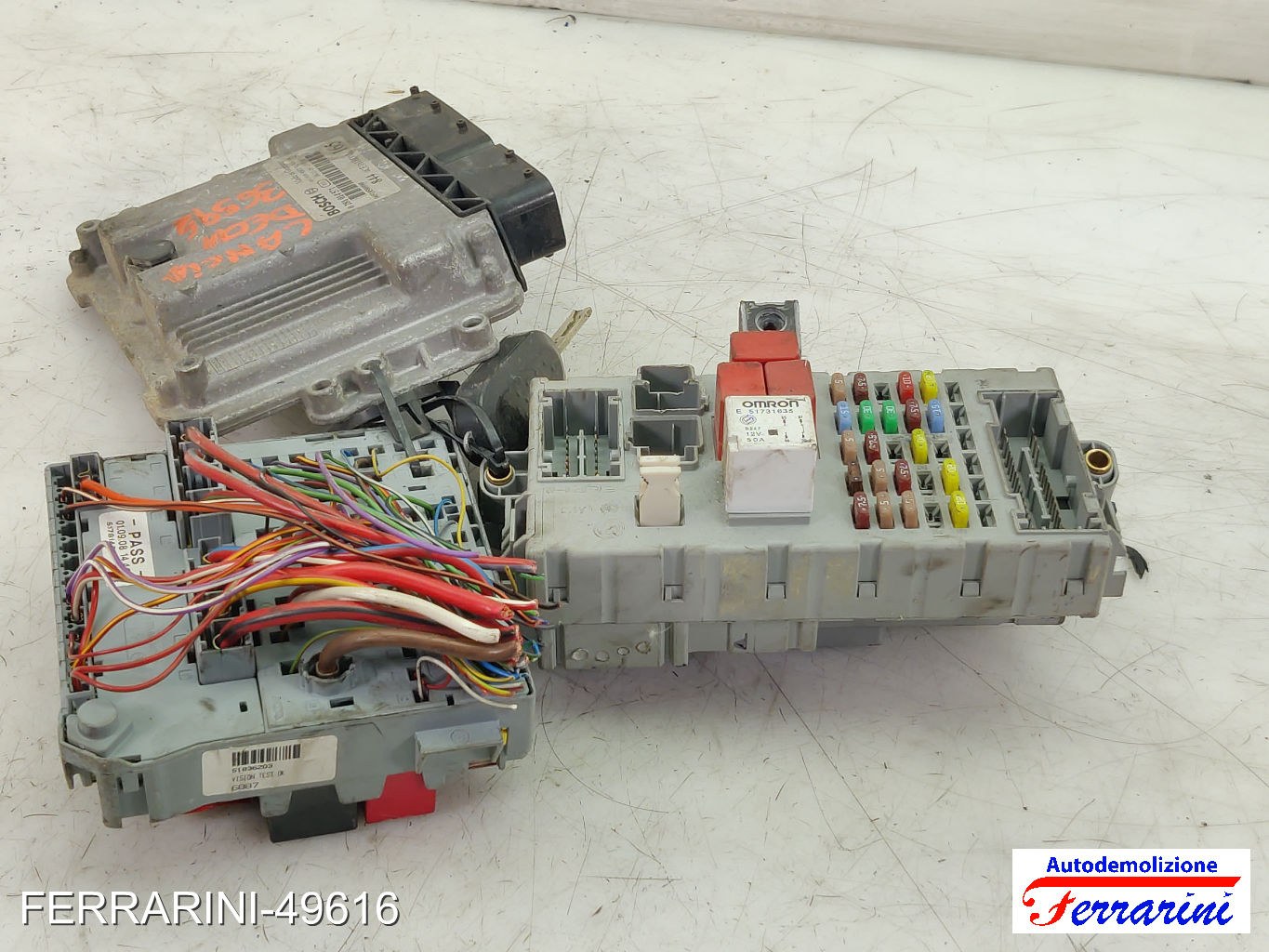 Kit Accensione LANCIA DELTA 3 844 2.0 D MULTIJET 2008-2014 0281014571, 406626 16
