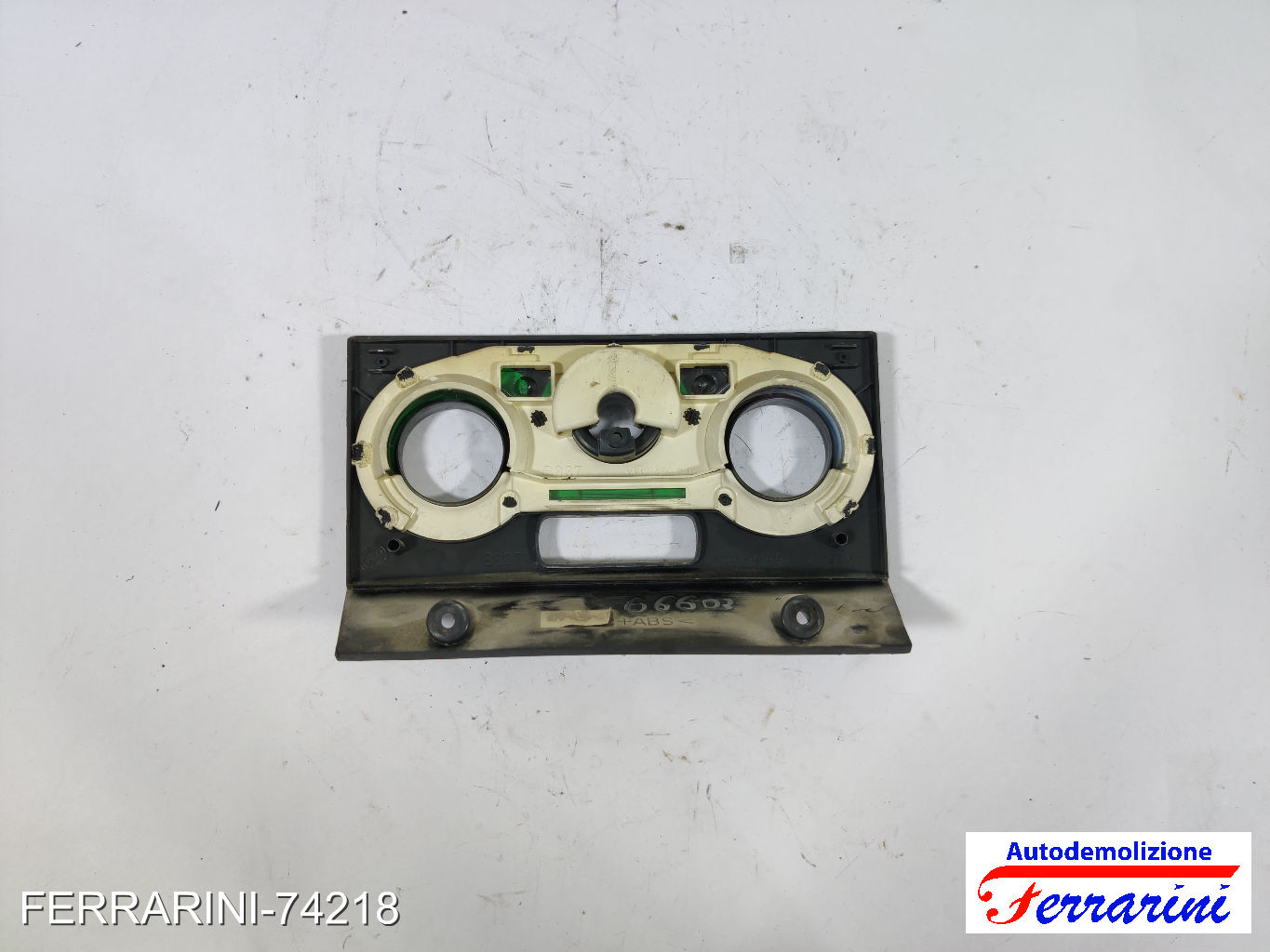 Mostrina cornice Tastiera Clima FIAT PUNTO 176 1993-1999 anteriore, frontale 6