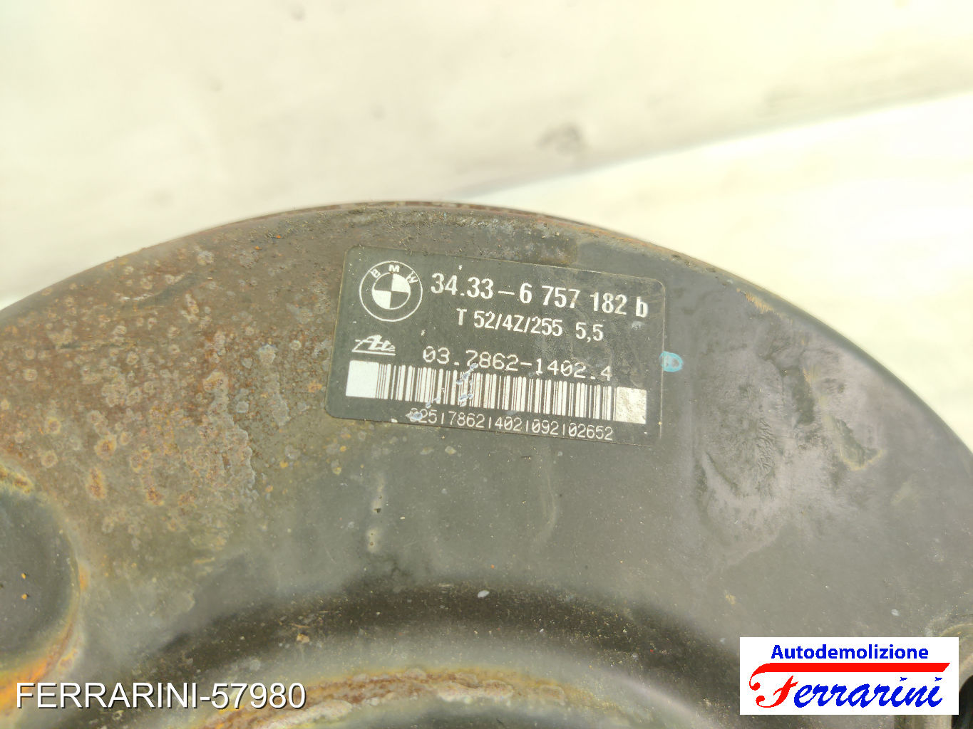 Servofreno MINI - R50, R53 COOPER 2001-2006 34336779679, 34336759114 10