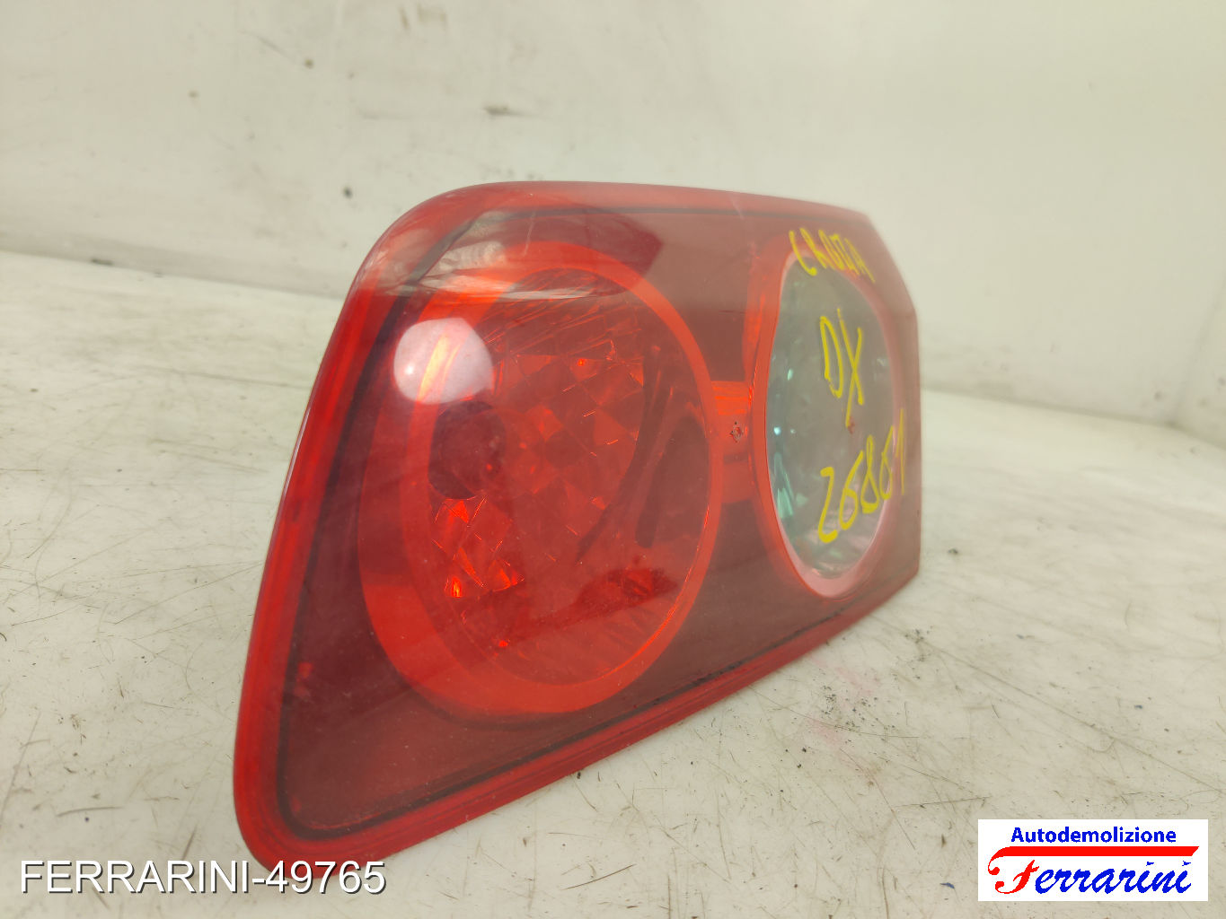 Fanalino Stop Posteriore FIAT CROMA 194 2005-2011 destro, dx 27482201, 51727251