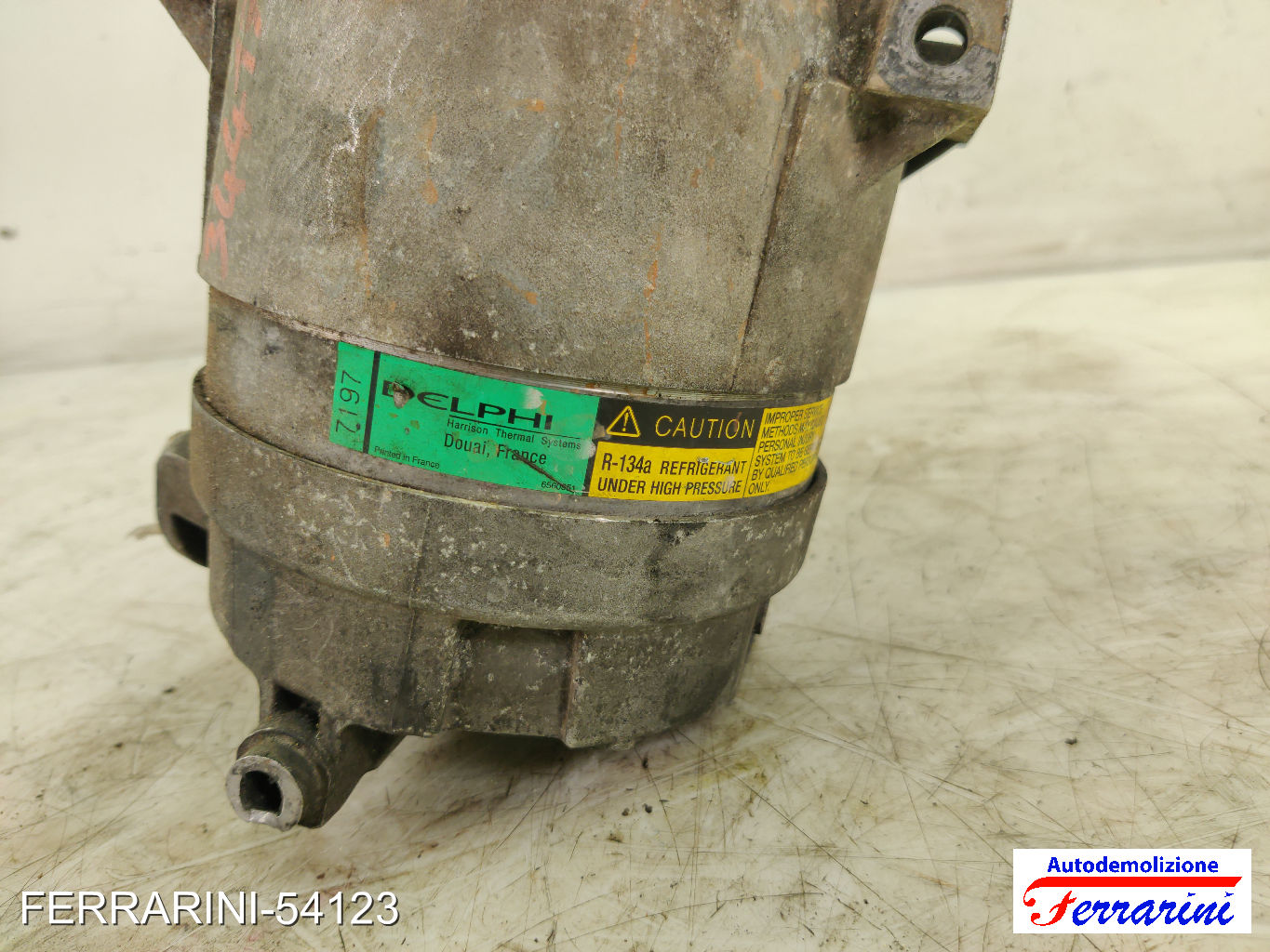 Compressore Clima FIAT CROMA 194 1.9 D MULTIJET 2005-2011 13197197, 51783368 9