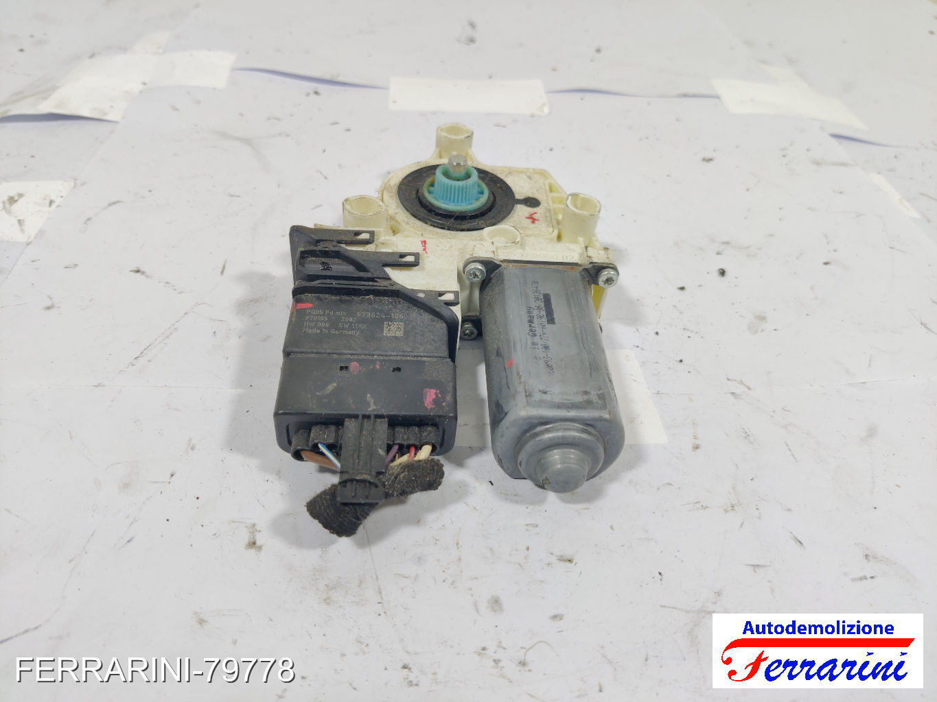 Motorino Alzavetro VW GOLF 5 1K1 1.9 TDI 2003-2008 1K0959703P, 1K0959703