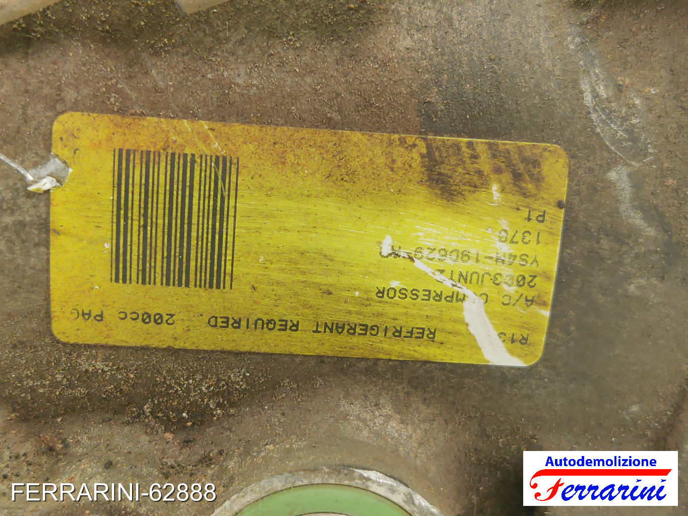Compressore Clima FORD FOCUS DAW, DBW 1.8 TDCI 2002-2004 YS4H19D629AC