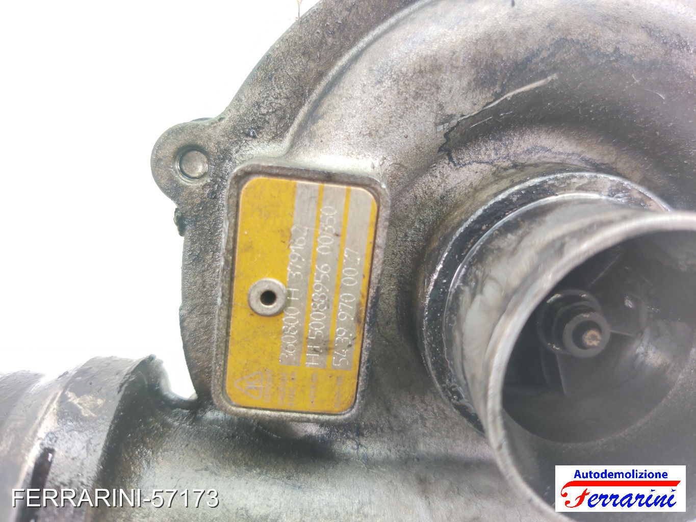 Turbina RENAULT MEGANE 2 KM 1.5 DCI 2003-2009 54399700027, 360800H379162