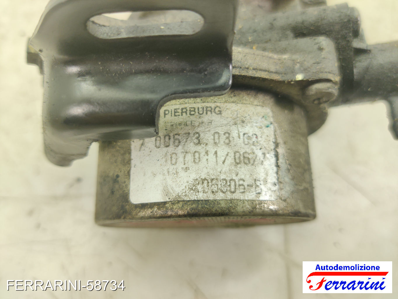 Pompe Vuoto Depressore RENAULT KANGOO KC0/1 1.9 DTI 2000-2003 7700112491