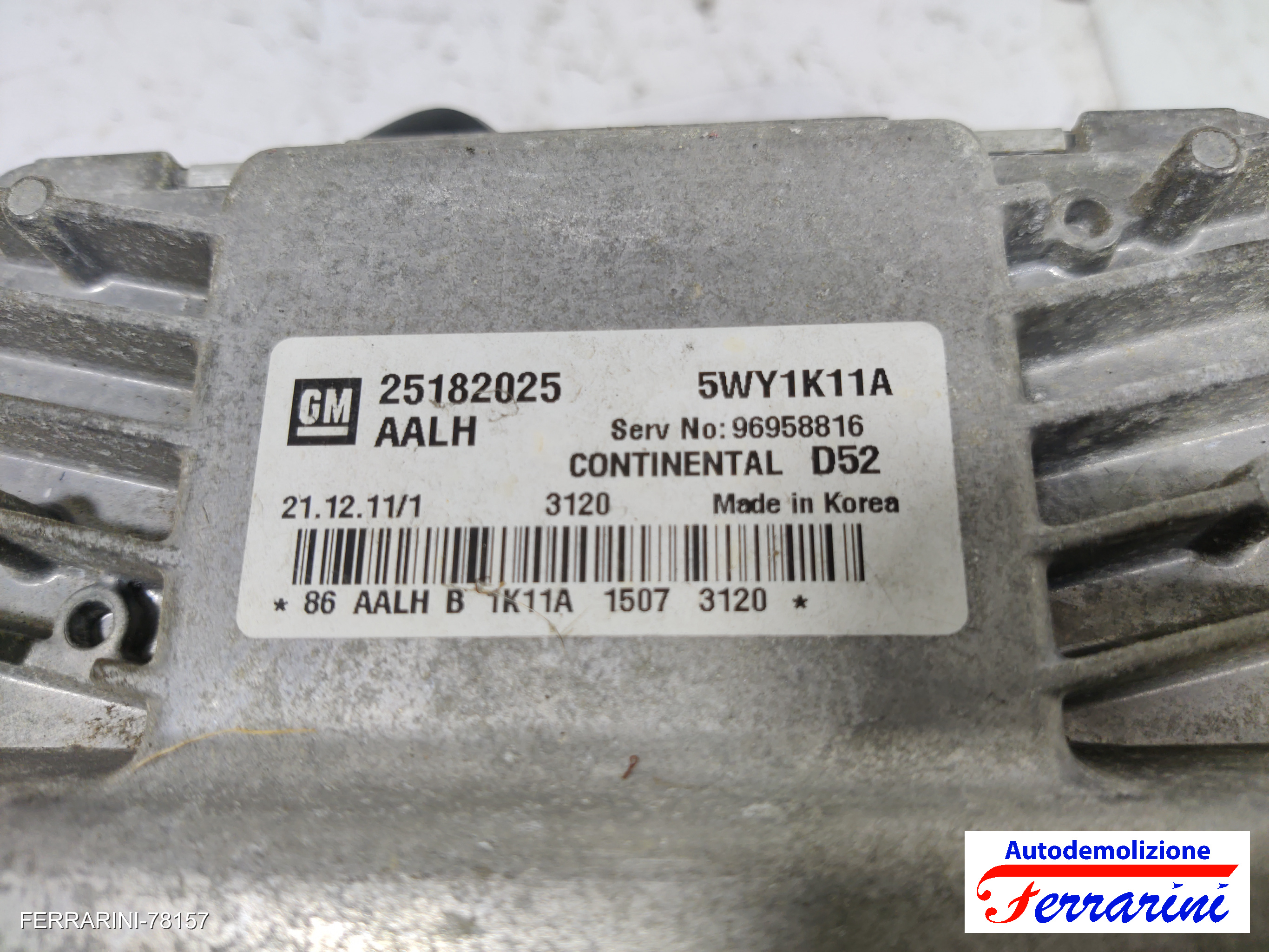 Kit Accensione CHEVROLET SPARK M300 1.0 2010-2015