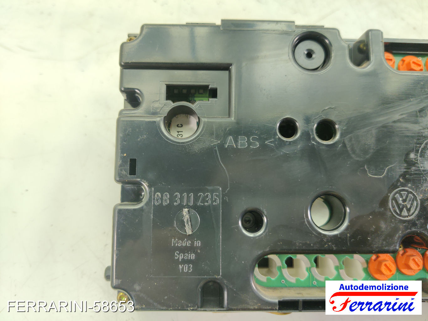 Quadro Contachilometri VW CADDY 2 9K9B 1.9 D 1995-2004 6K0919033EK, 6K9919033AB 6
