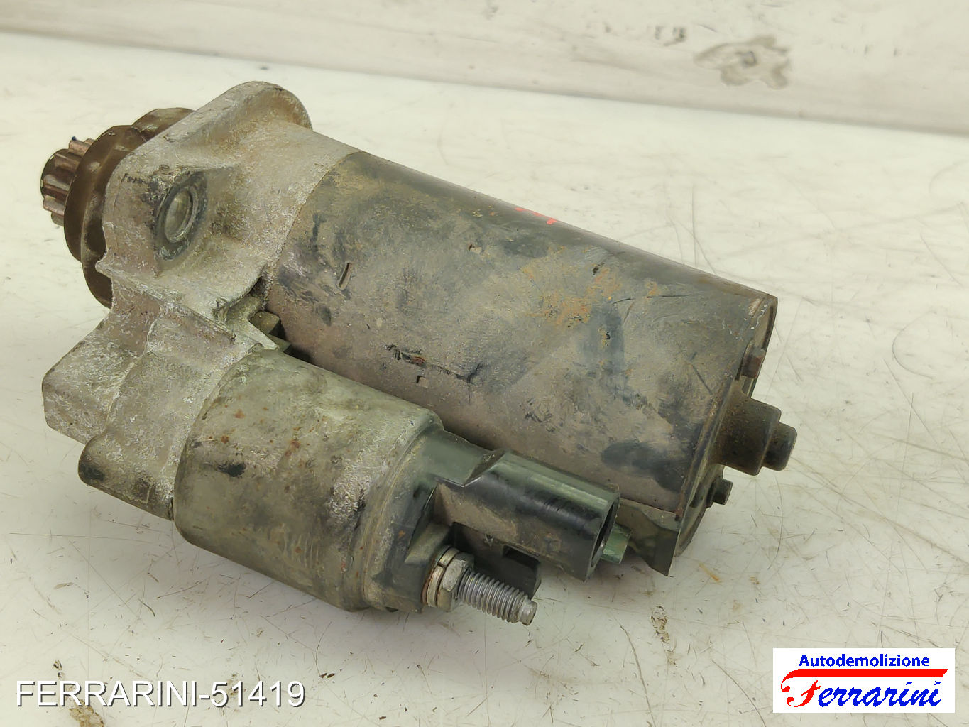 Motorino Avviamento VW GOLF 5 1K1 1.9 TDI 2003-2008 02Z911023F, 02Z911023H 7