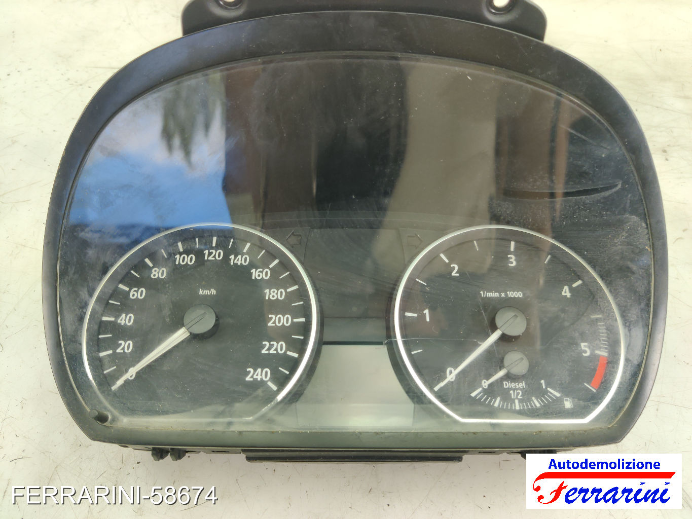 Quadro Contachilometri BMW SERIE 1 E87 120D 2004-2011 6947136, 445105, 102495221 11