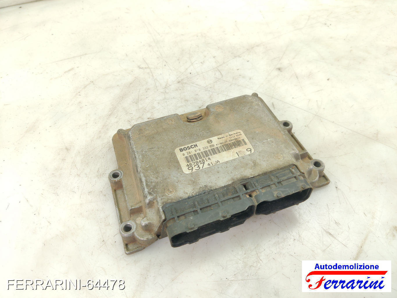 Centralina Motore ALFA ROMEO 147 937 1.9 JTD 2001-2010 46784814, 55185365