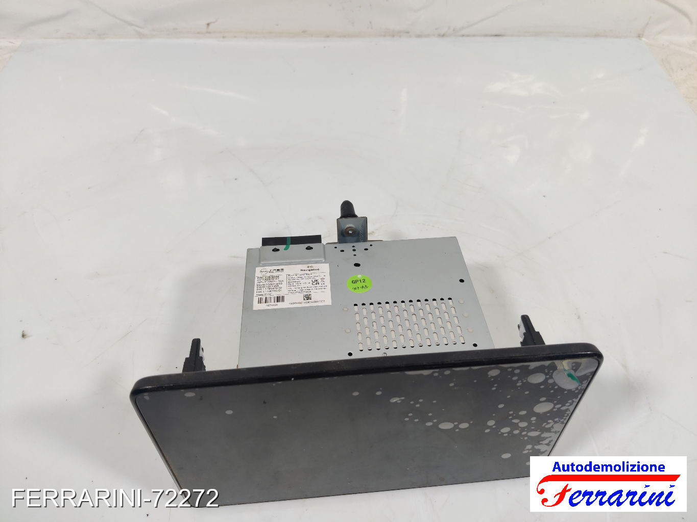 display navigatore Stereo Radio MG MG ZS SUV 2017-2023 11876334, 654556455 14
