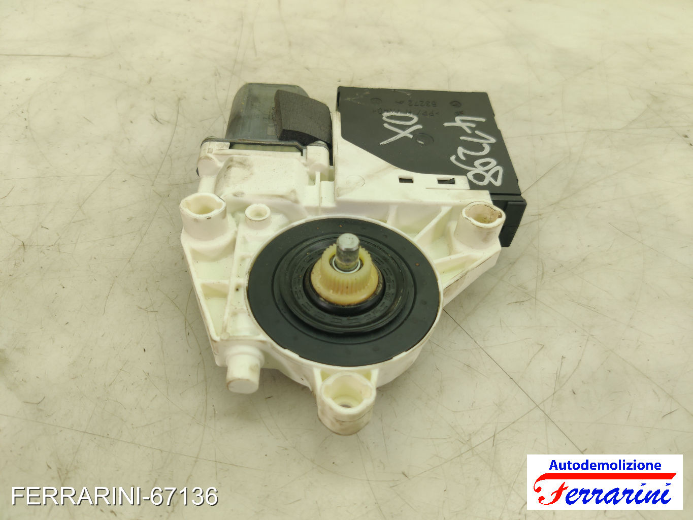 Motorino Alzavetro AUDI A3 8P1 2.0 TDI 16V 2003-2012 8P0959802G