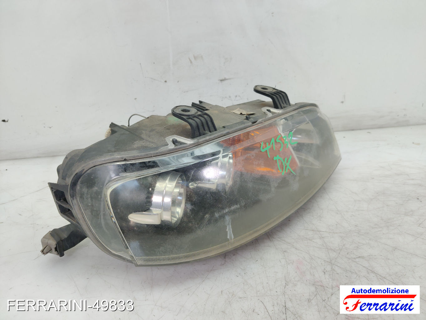 Faro Anteriore FIAT PUNTO 188 1999-2010 destro, dx 51760025, 46849354, 46522719