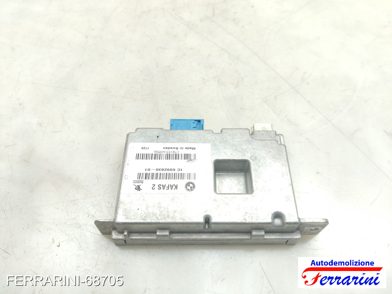 BMW X1 F48 SDRIVE 18D 2015-2023 66516992830, 17B193VA9586, KAFAS2 7