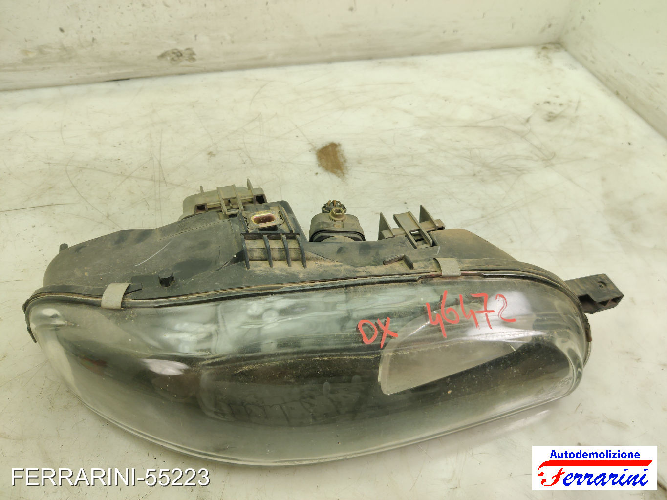 Faro Anteriore FIAT MAREA WEEKEND 185 2000-2002 destro, dx 46524475, FT1484923 11