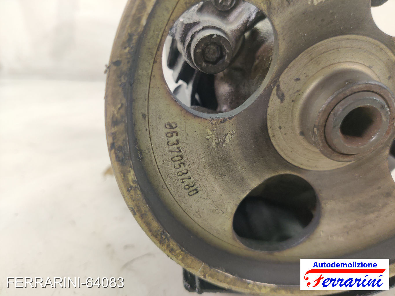 Pompa Servosterzo PEUGEOT 206 2A/C 1.1I 1998-2007 9637058480, 4007WN
