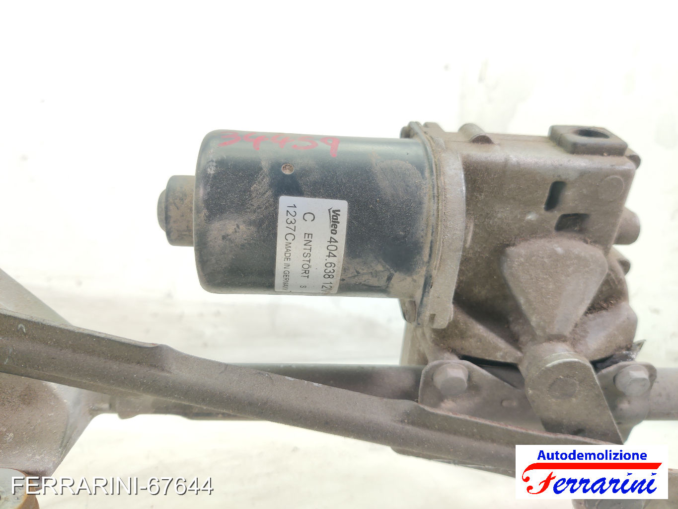 Spazzacqua Motorino Tergicristallo CITROEN C4 LC 2004-2011 anteriore, frontale 10