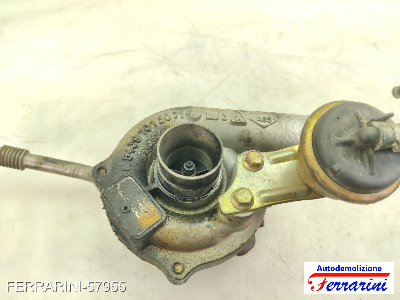 Turbina NISSAN MICRA 3 K12 1.5 DCI 2003-2010 54359700002, 5397, 7701473673 10