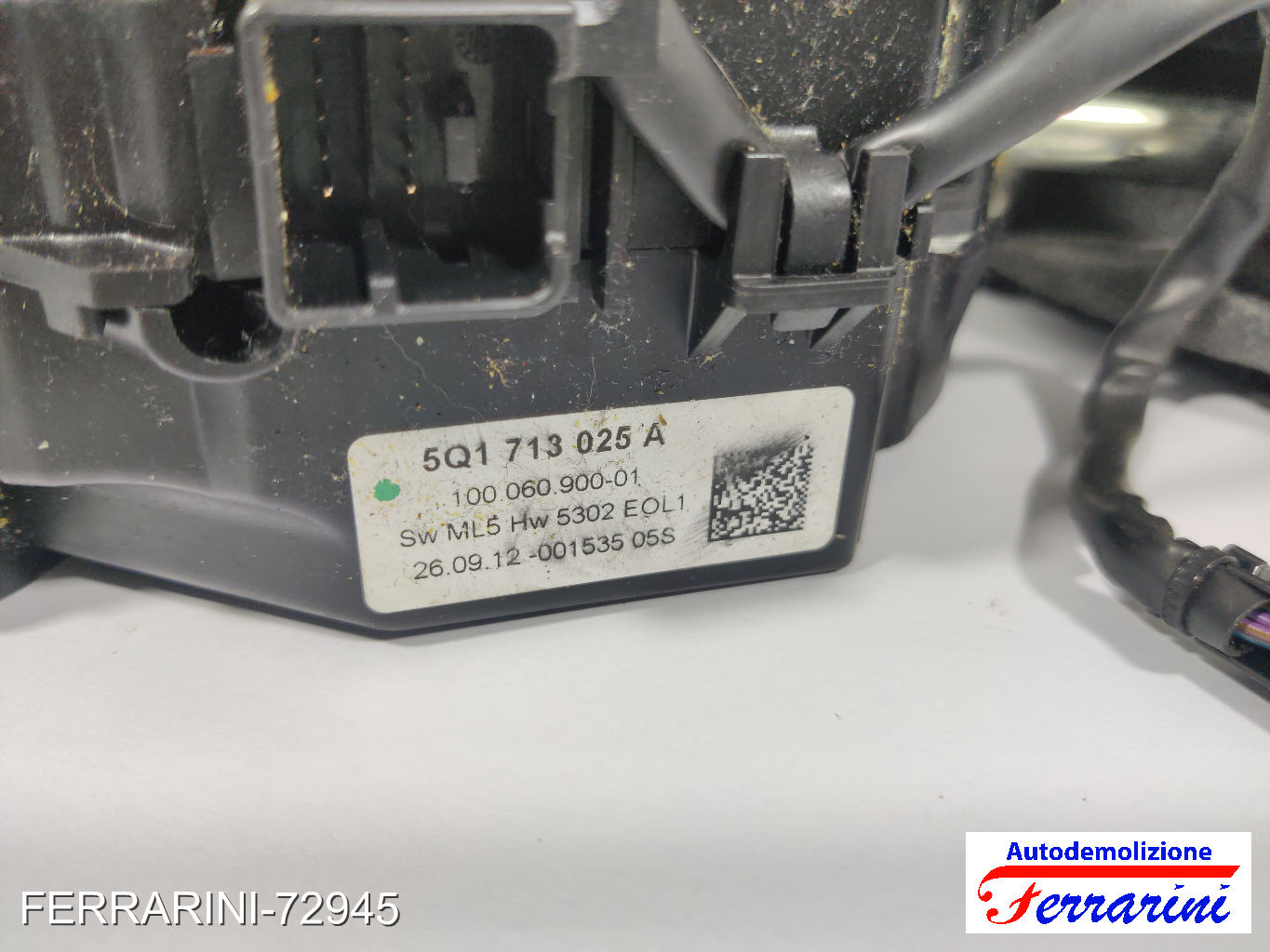 DSG Leva Cambio Automatico VW GOLF 7 5G1, BE1, BE2, BQ1 2.0 TDI 2012-2020 9
