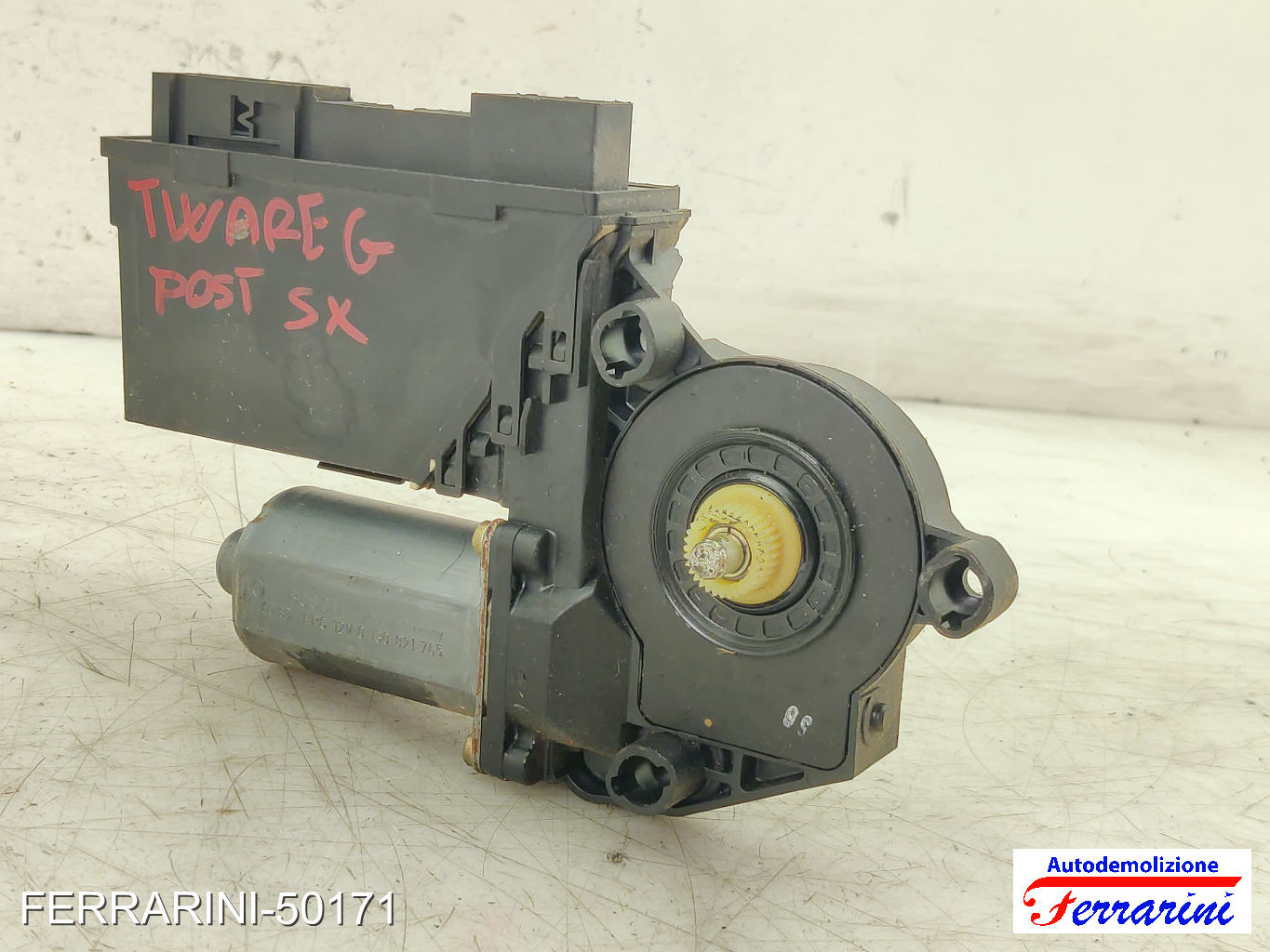 Motorino Alzavetro VW TOUAREG 7L6, 7L7, 7LA 2.5 R5 TDI 2003-2010 7LO959795
