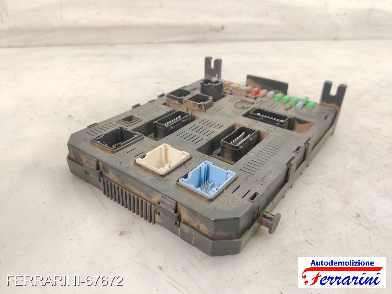 Body Computer PEUGEOT 307 3A/C 1.6 HDI 110 2004-2009 9663510180, 281197280A 8
