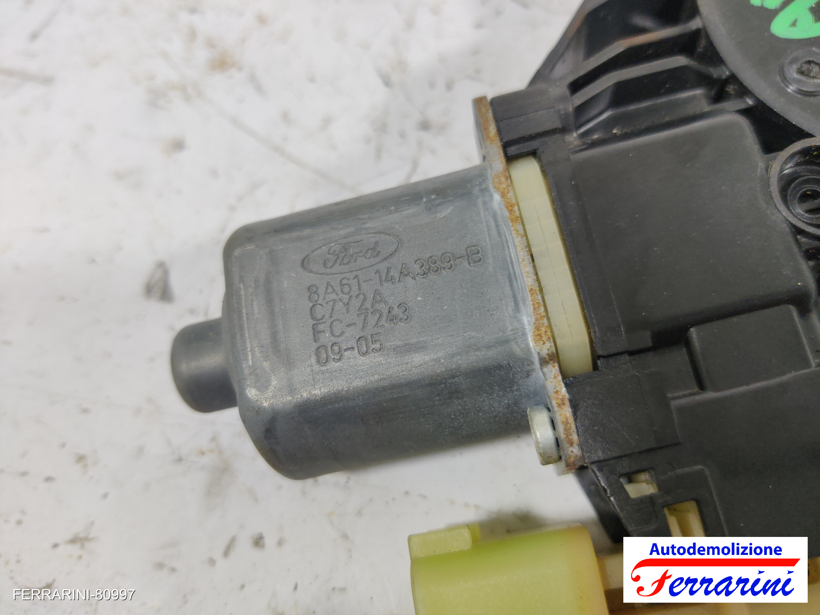 Motorino Alzavetro FORD FIESTA 6 CB1, CCN 1.4 TDCI 2008-2012 1852321