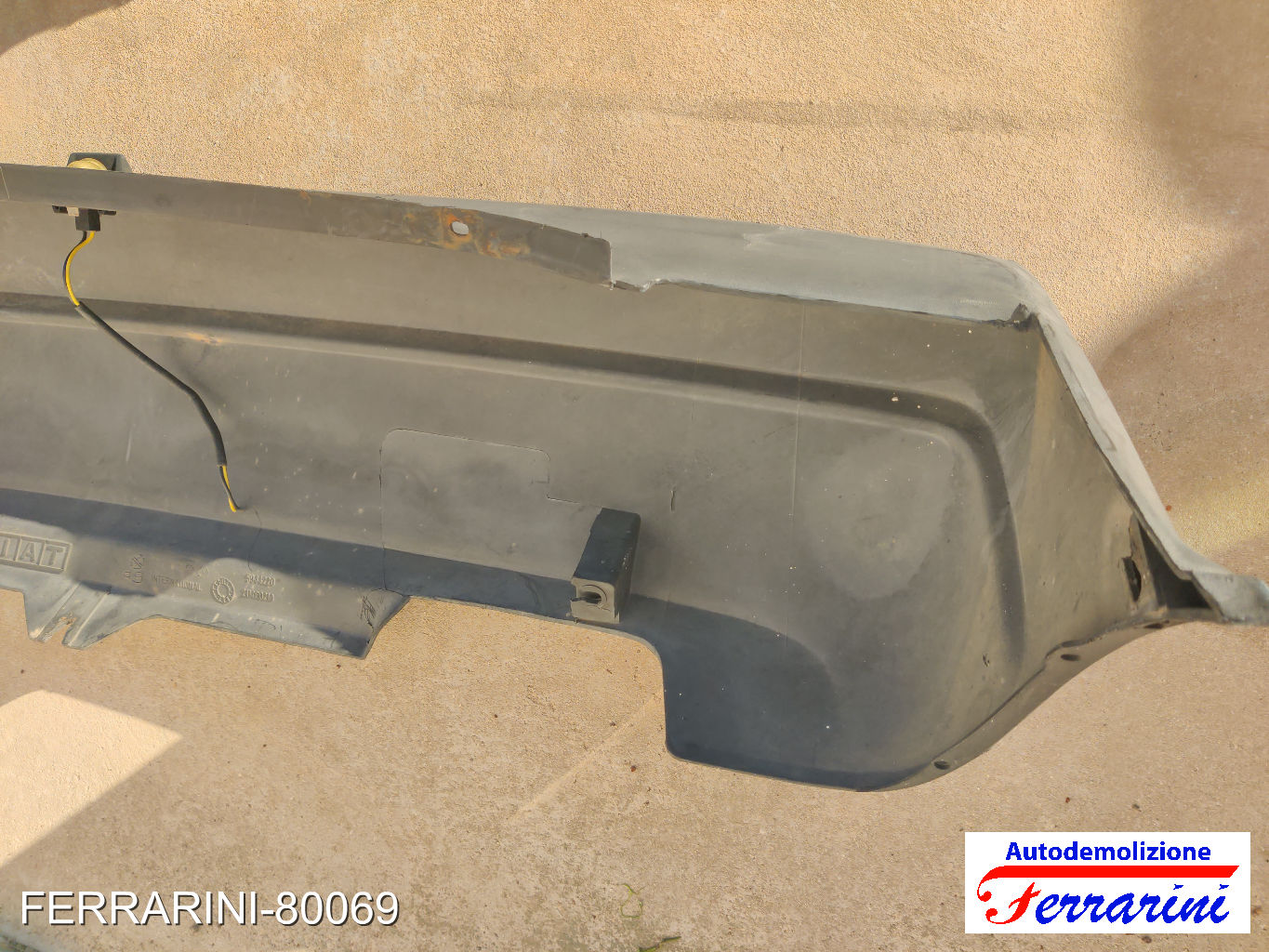 originale Paraurti FIAT UNO 146 1984-1995 Retro 1814252, 5344220, 211460210 6