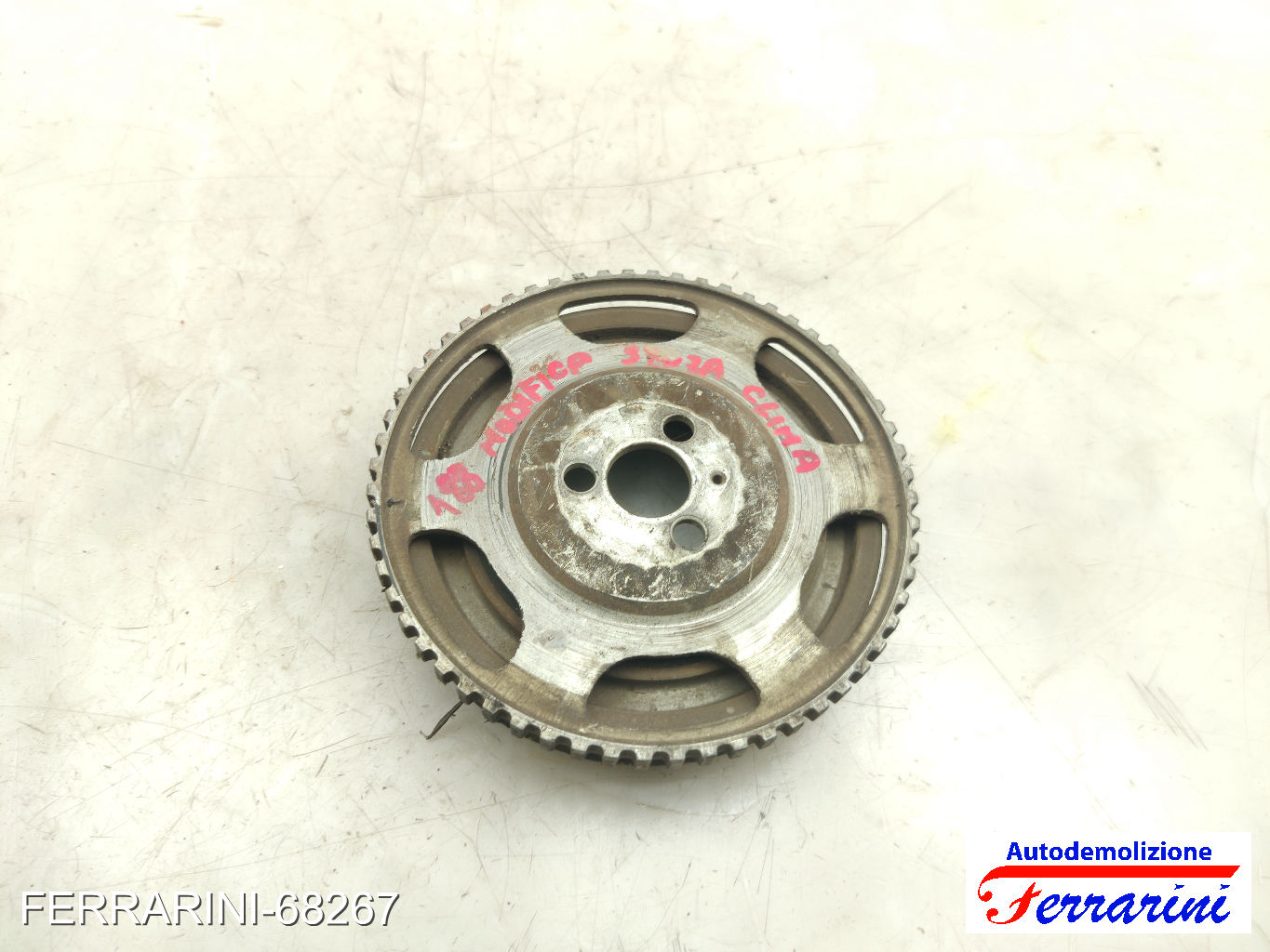 Puleggia Albero Motore FIAT 500 312 1.2 2007-2023 55181620, 55217836, 55181230 8